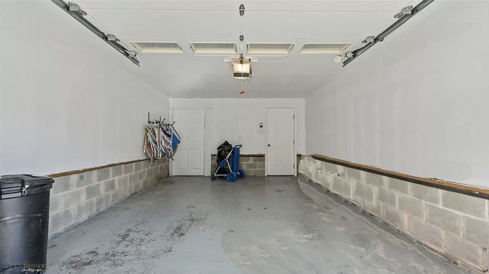1 Vehicle Garage with parking in front for one more vehicle