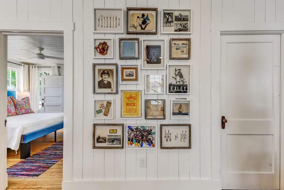 The Blue Bedroom to the left.