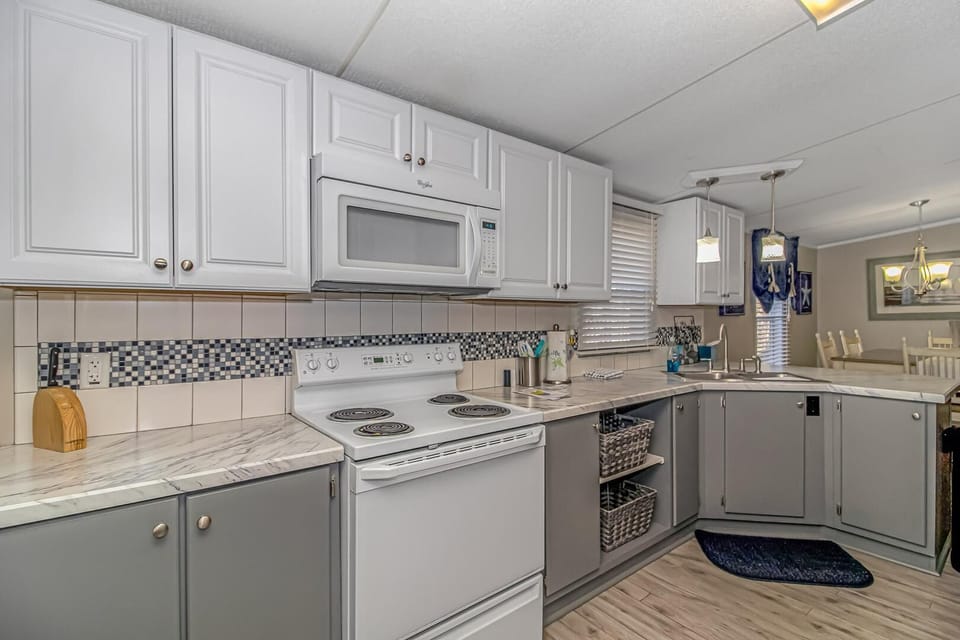 Stove and microwave