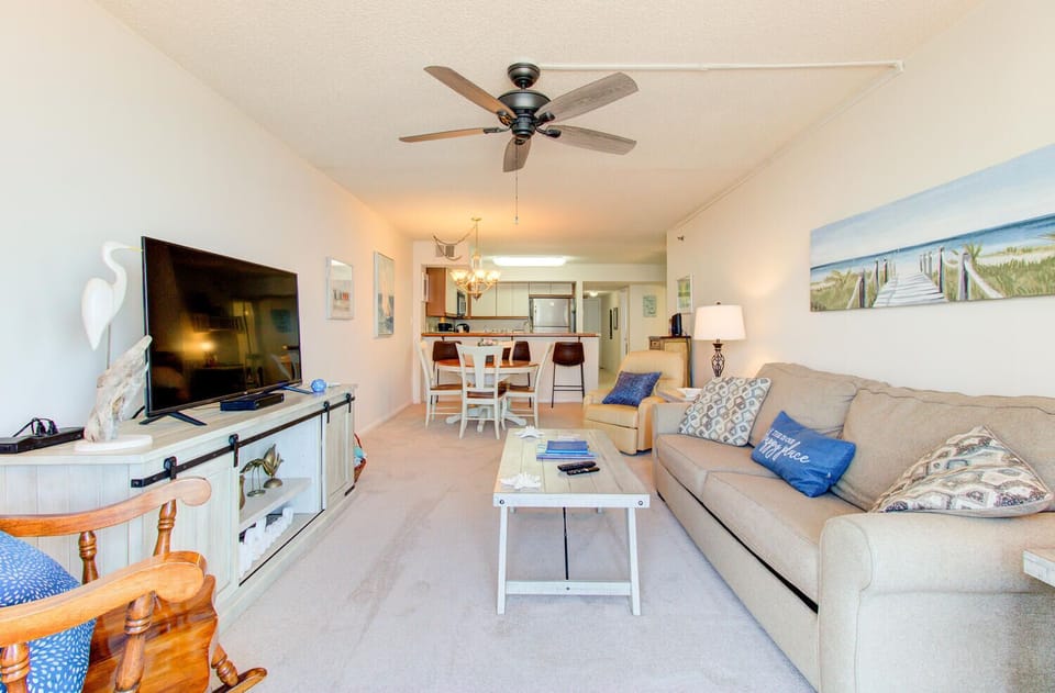 Spacious and open