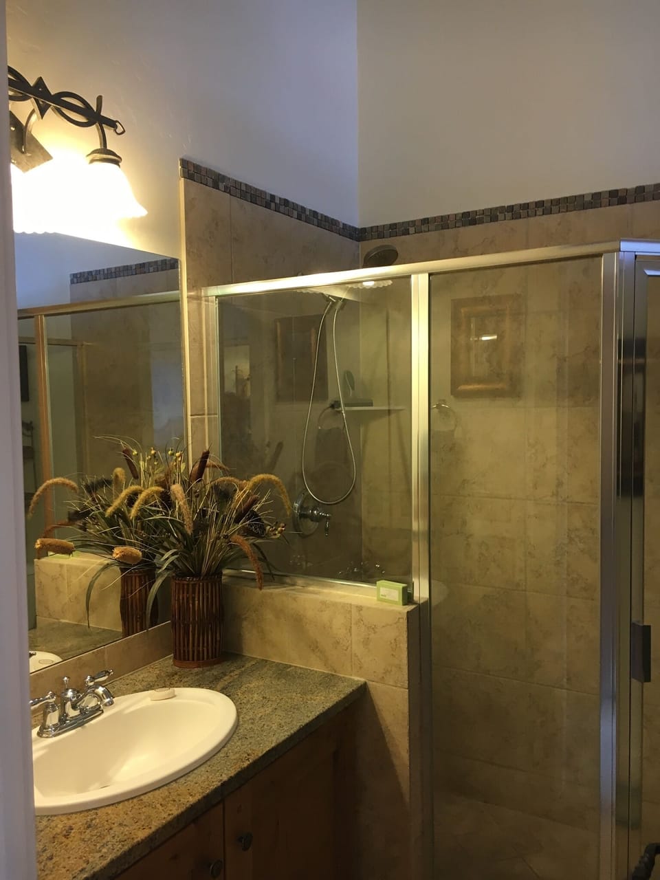 Master bath with 2 separate sinks