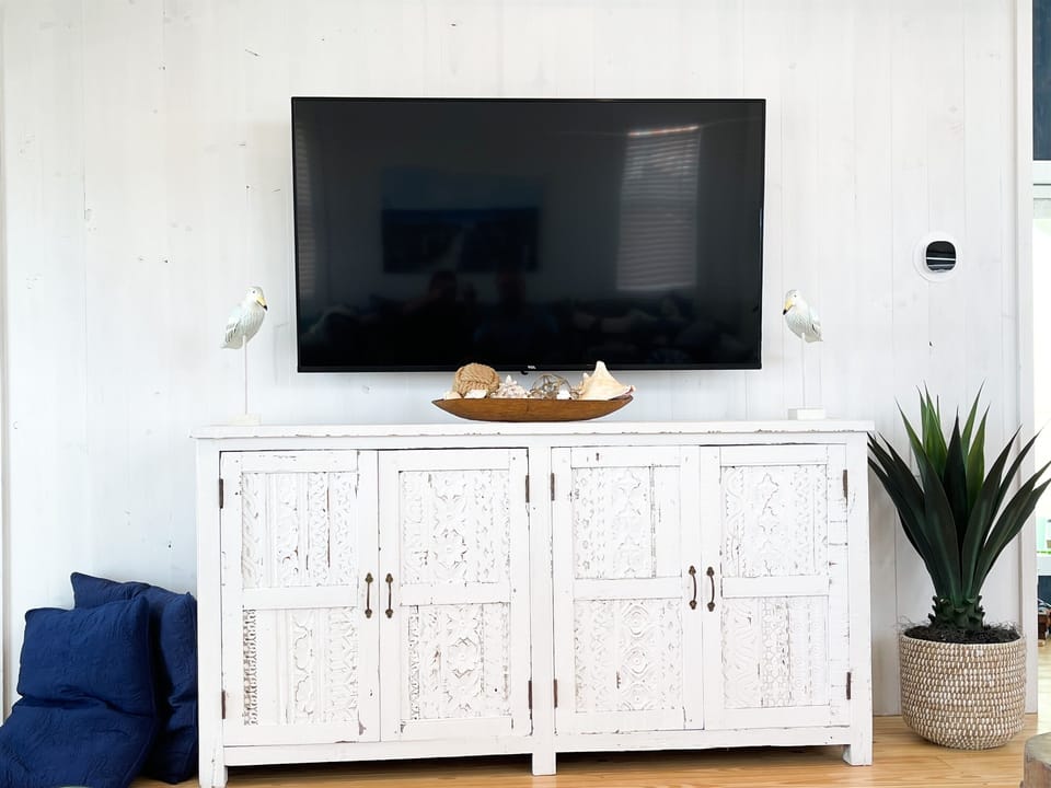 65” Flat Screen TV in Family Room