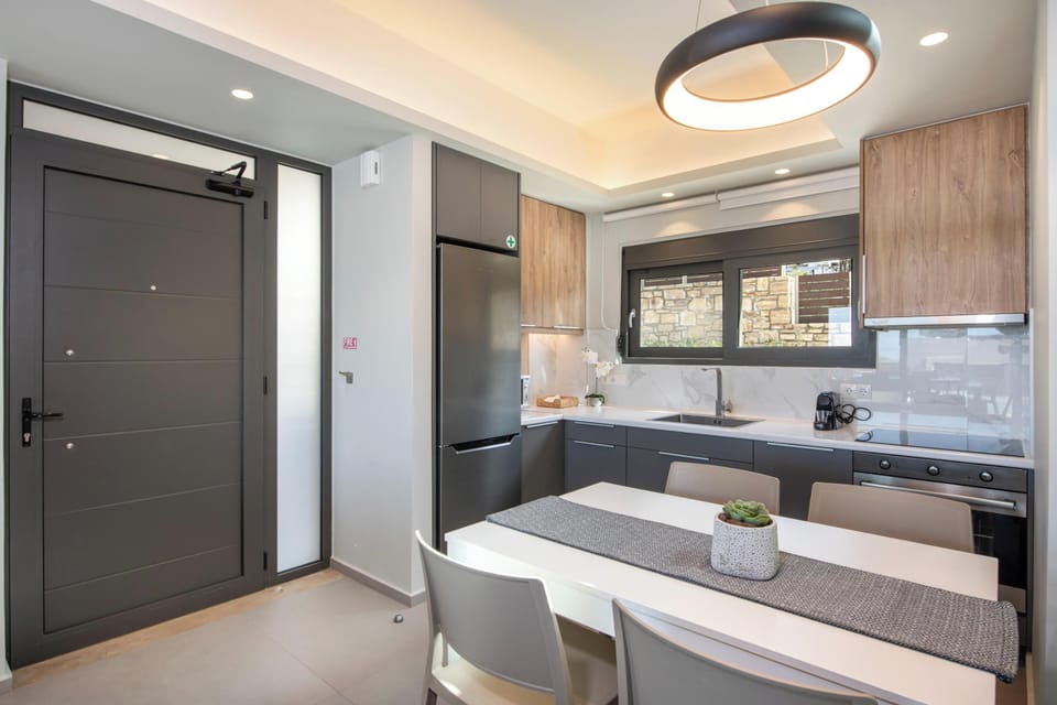 Indoor dining table that seats up to 6 guests