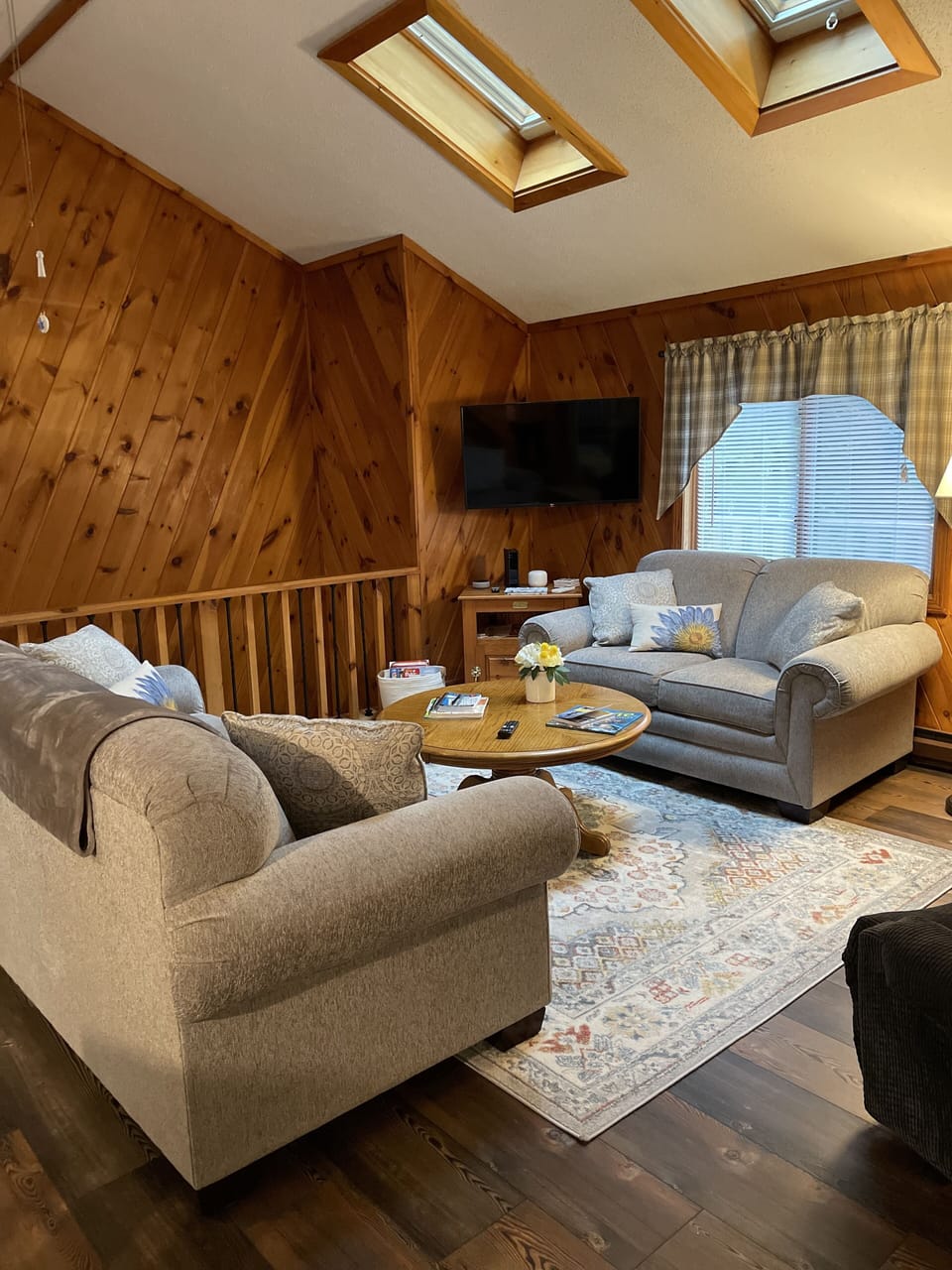 Upper level living room View 2