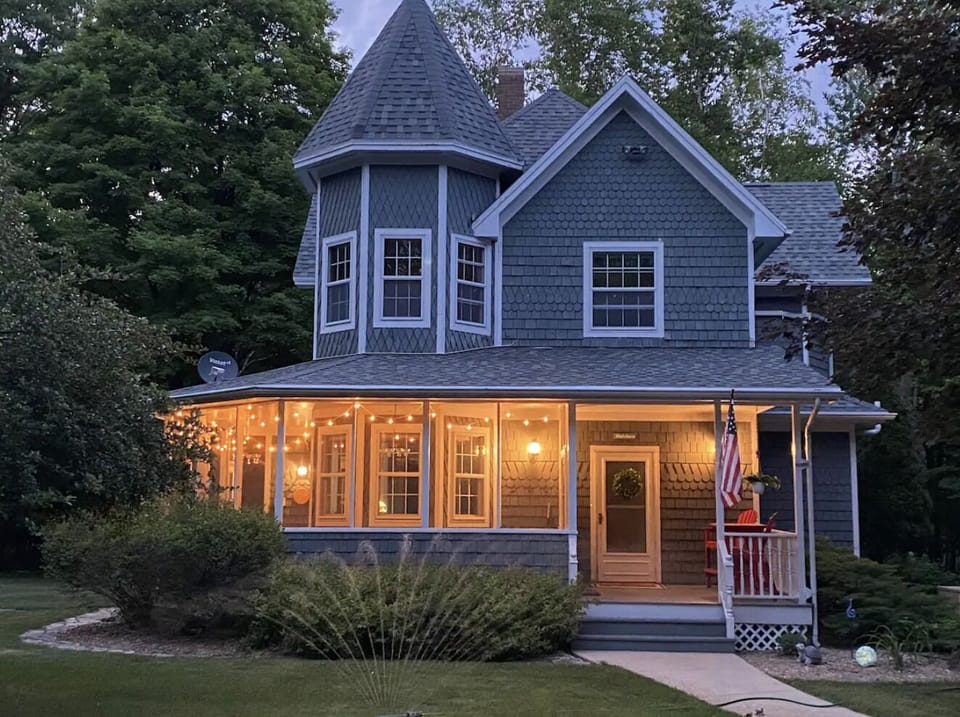 We call this home "the charmer" it has delightful charm. You'll understand.