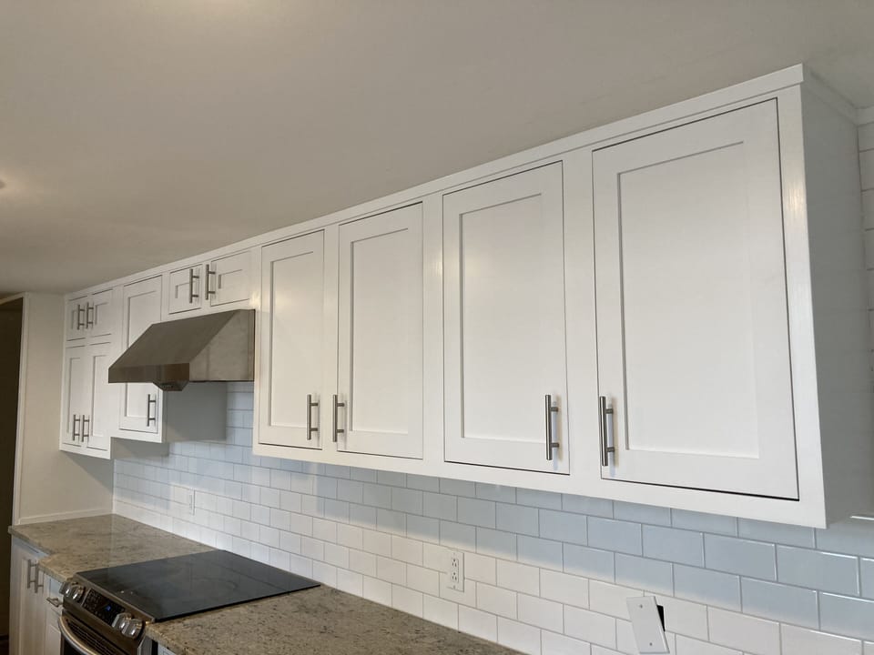 New shaker kitchen cabinets 