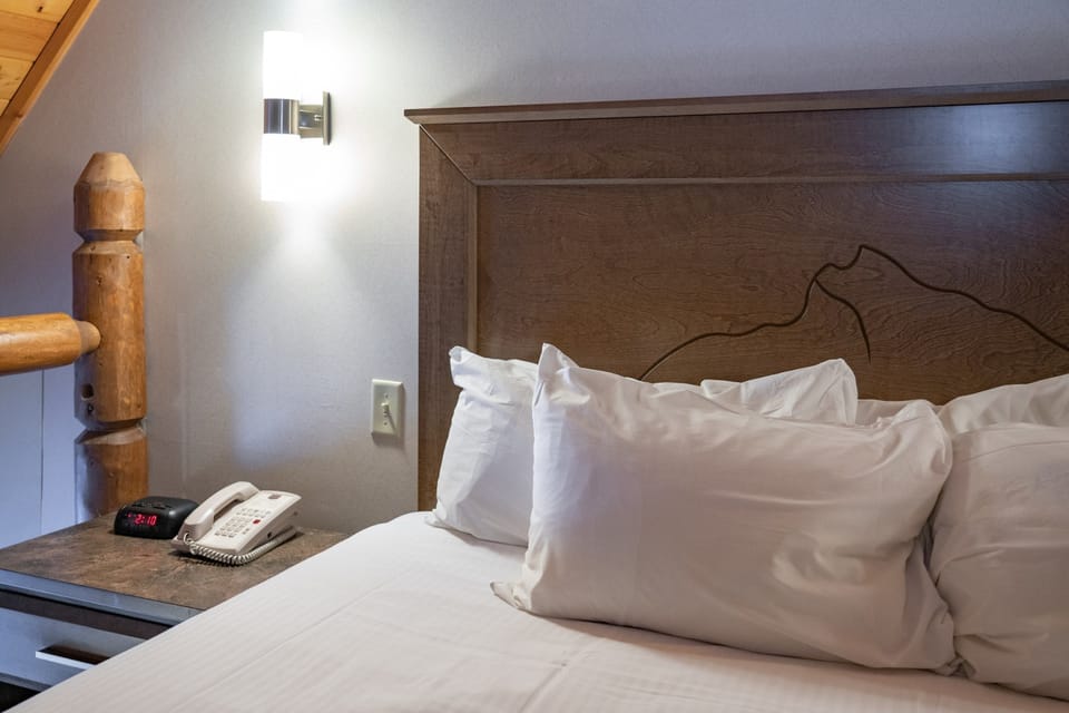 Relax in the comfy bed.