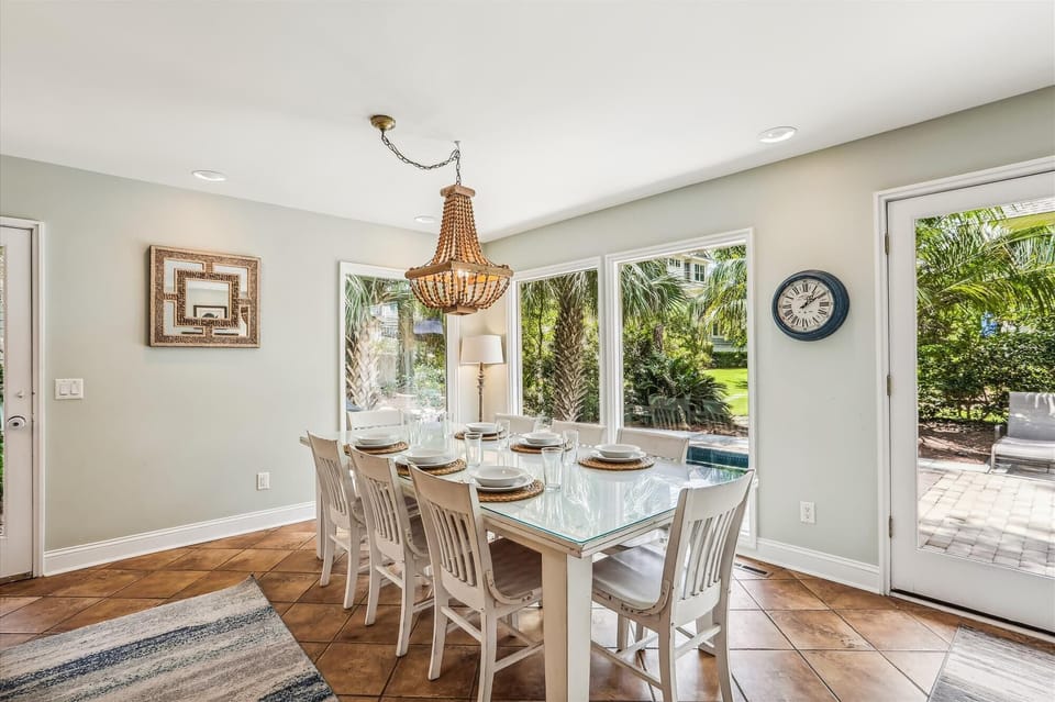 Dining Table with Seating for Eight at 8 Seaside Sparrow