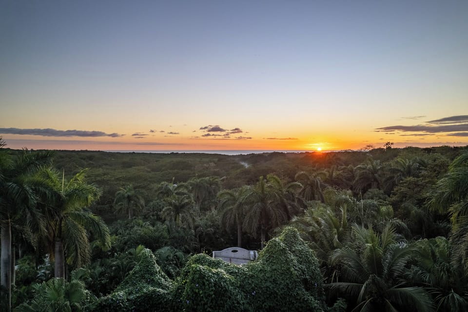 A perfect spot to relax and enjoy views and sunset from the rooftop.