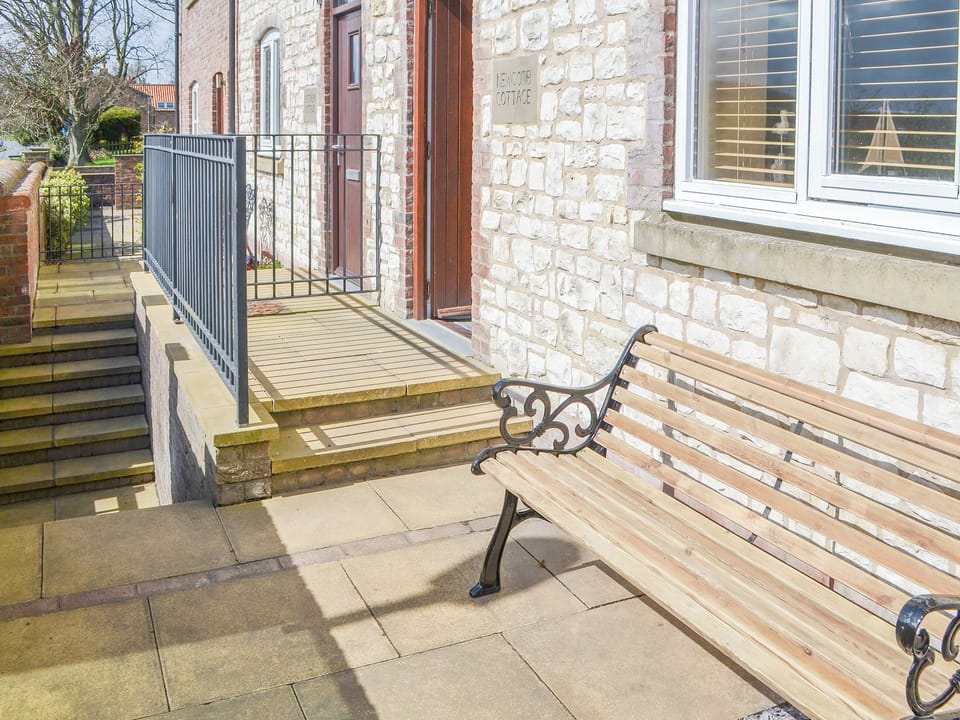 Sitting-out-area | Newcombe Cottage, Flamborough