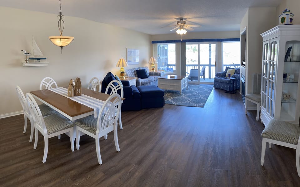 Dining and Living room combo