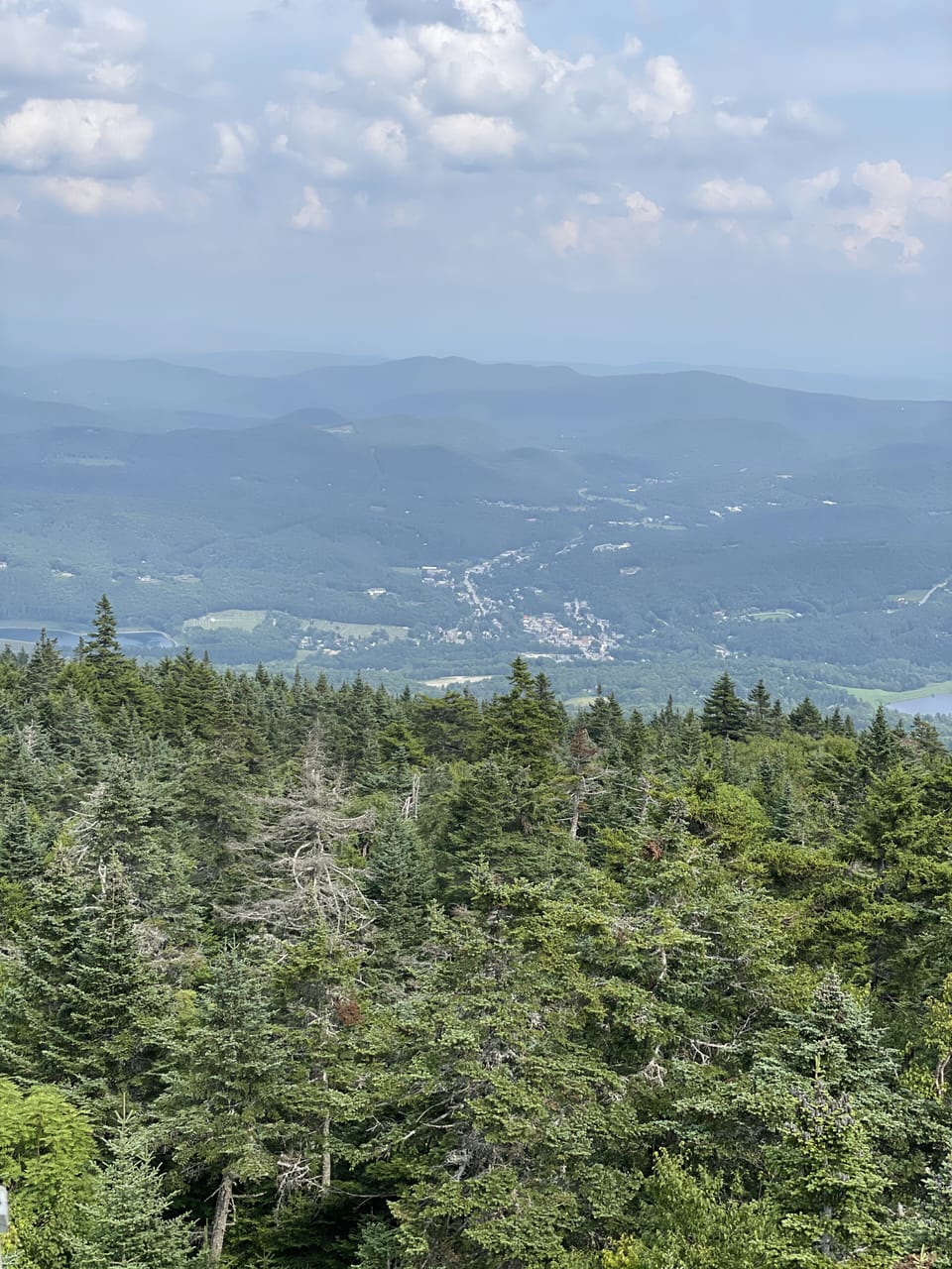 Smoke from Canadian wildfires