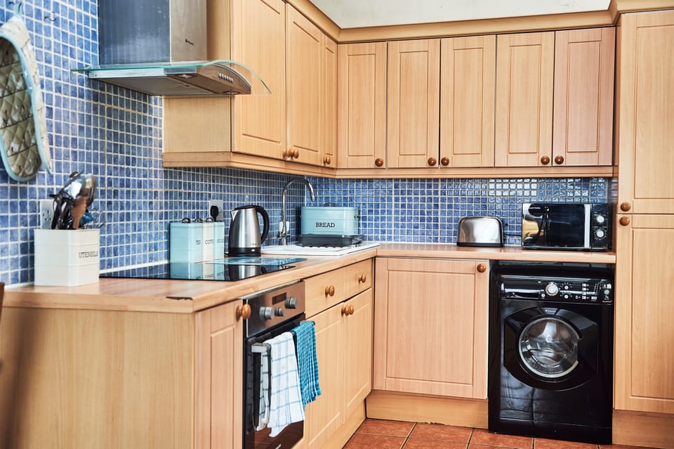 well equipped kitchen