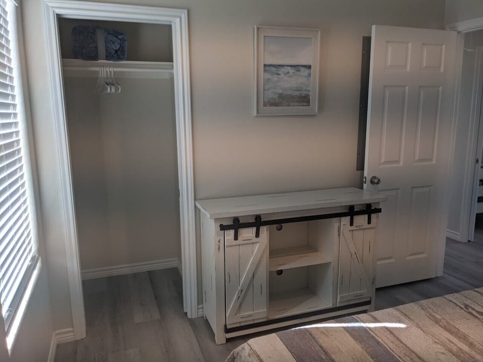 Queen Bedroom closet and Dresser