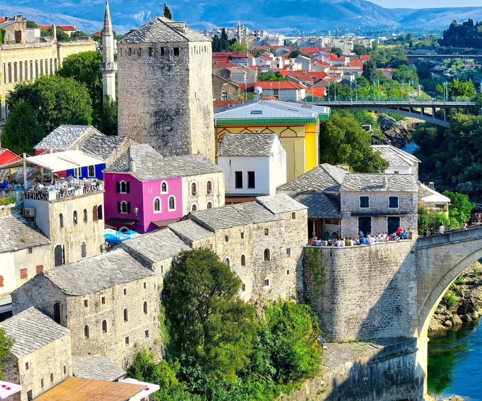Visit UNESCO Spotlight: Old Bridge in Mostar, Bosnia and Herzegovina (90 km)