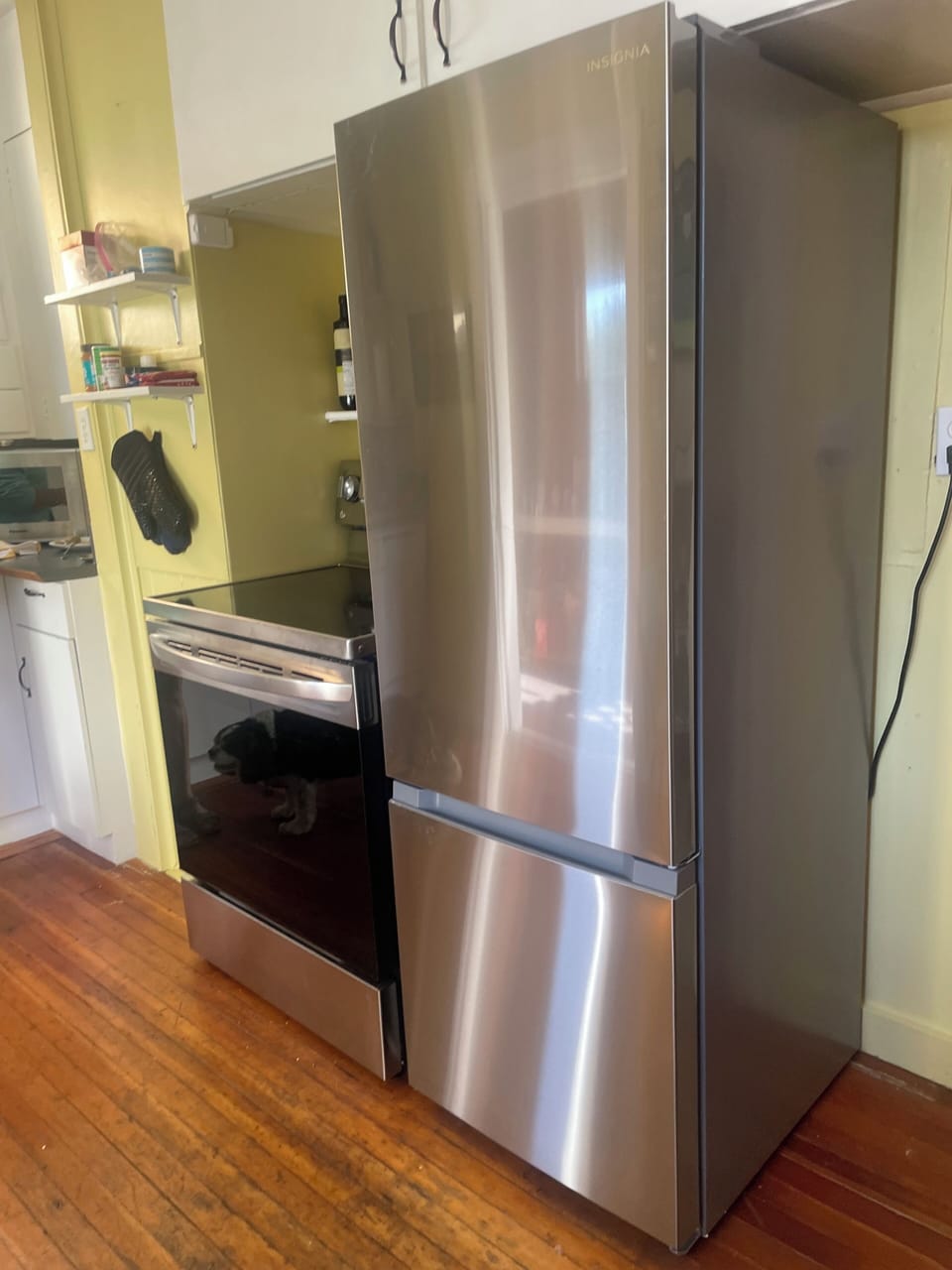 Brand new stainless fridge and stove 