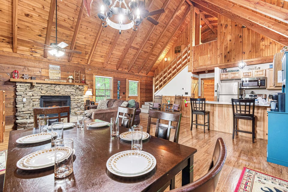 Main Level from Dining Table view.