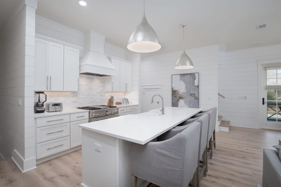 Kitchen with modern appliances