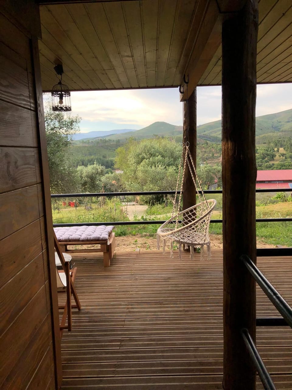 Deck das suites rurais