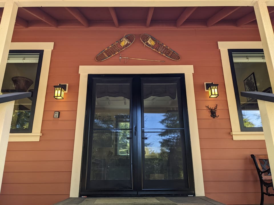 Front door.