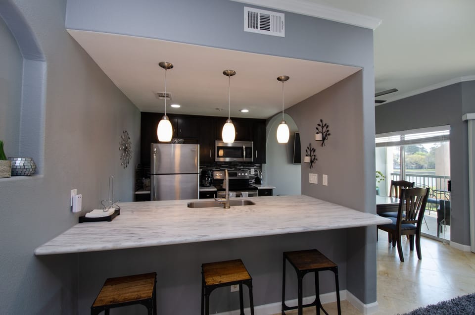 Fully equipped kitchen