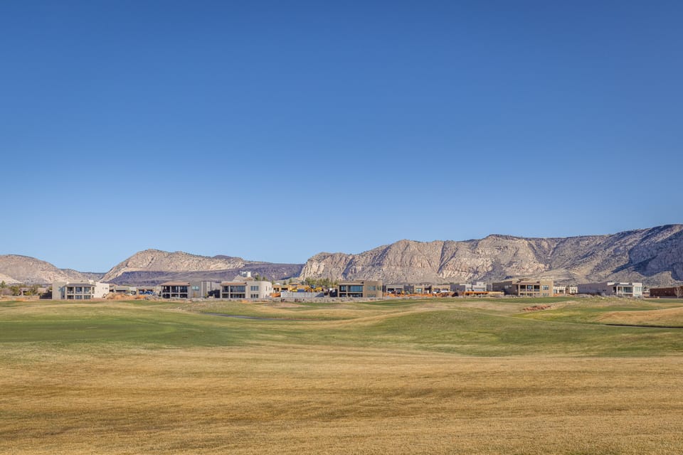 Back patio - Golf course views right from your back patio.