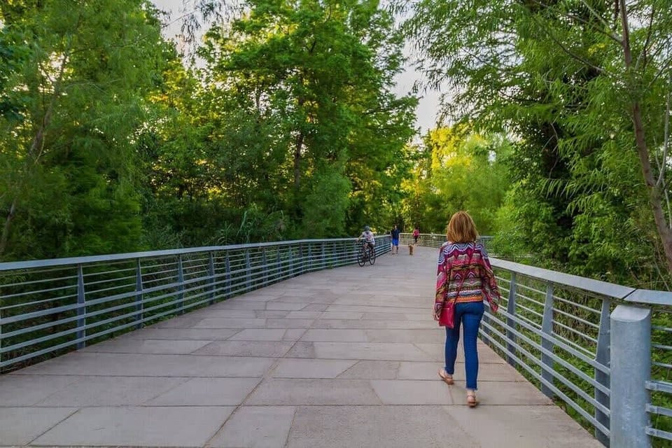 Less than one mile to the boardwalk, Hike and Bike Trail