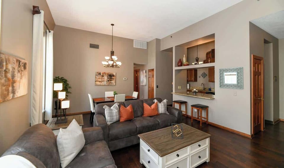 A stylish buildout paired with curated furnishings creates the perfect space to relax, recharge, and feel inspired. Every detail—from textures to tones—brings comfort and character to your weekend getaway, making it truly one of a kind.