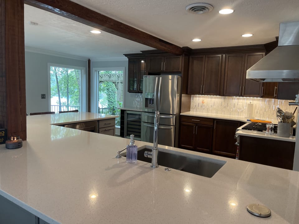 Plenty of counter space... Ellie's house kitchen
