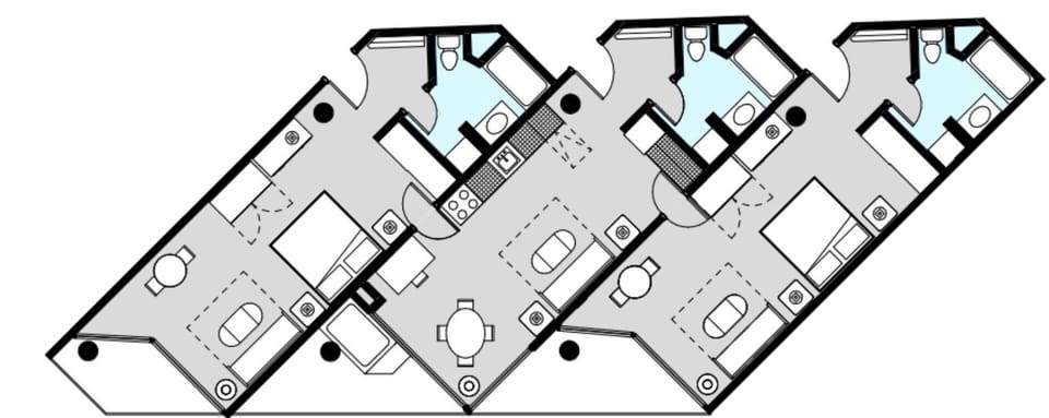 Floor Plan for Crest Platinum Plus Unit