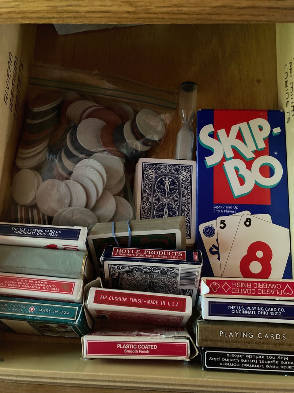 Tons of cards for all those card games!