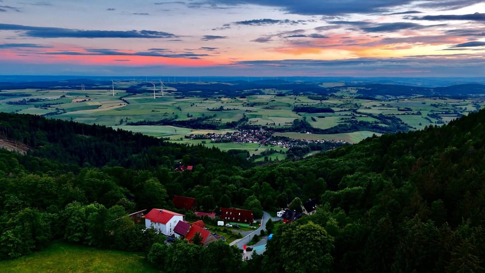 Barrier-free 68sqm vacation apartment with two bedrooms in the Franconian Forest Apartment in Bavaria