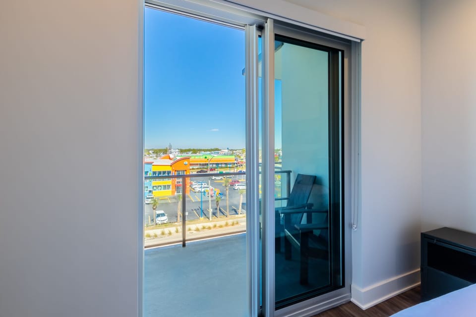 Balcony access from bedroom