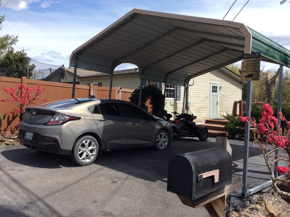 drive with EV charging 