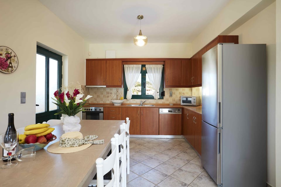 A fully equipped kitchen for culinary wonders.