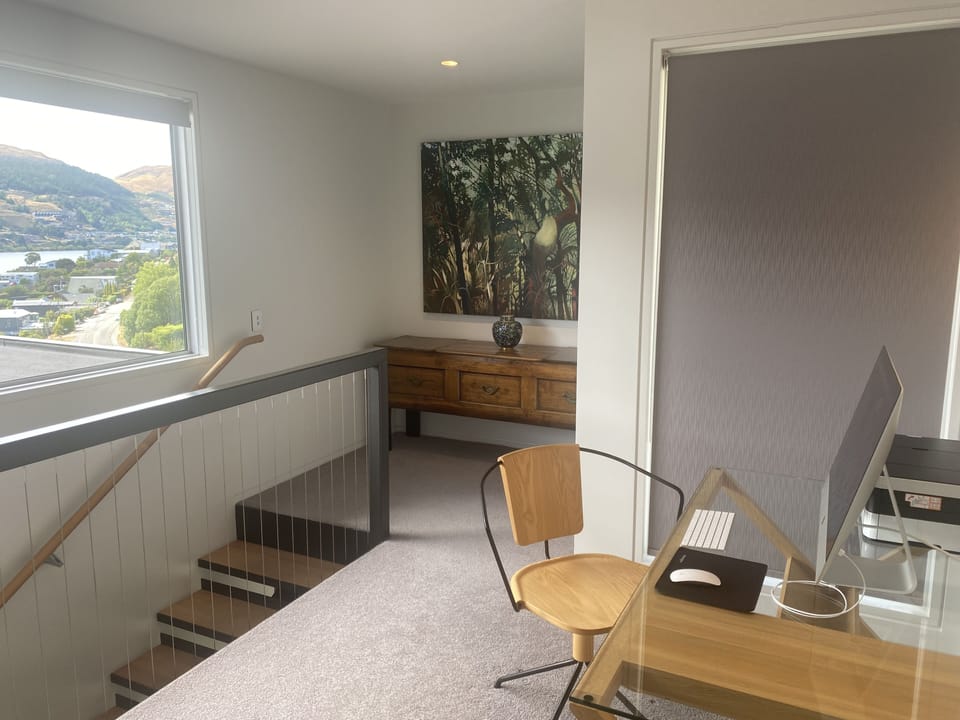 Work area off bedroom 1