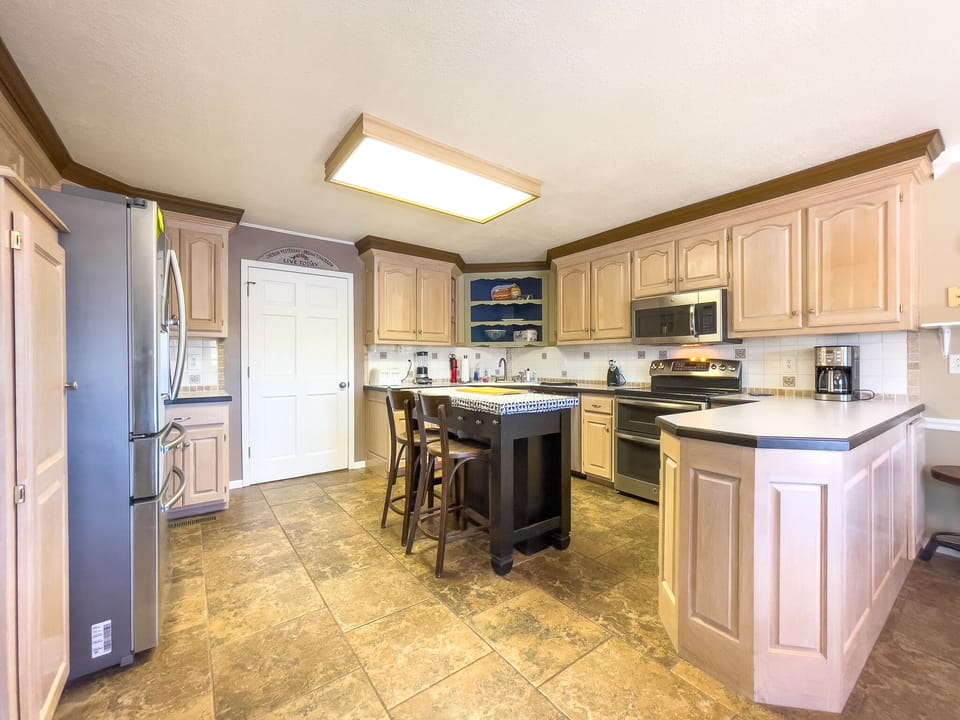 Kitchen on main level