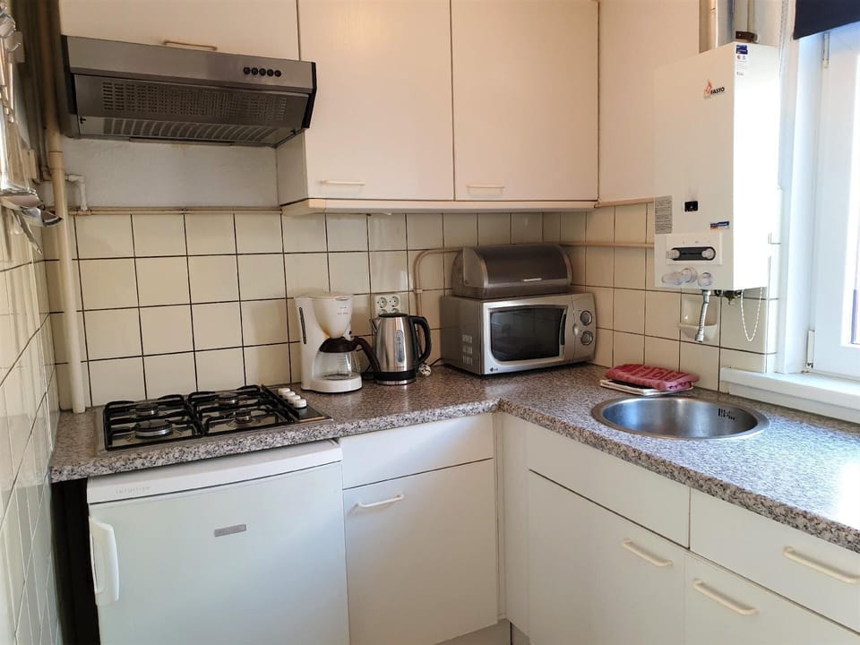 Kitchen area. The Kitchen