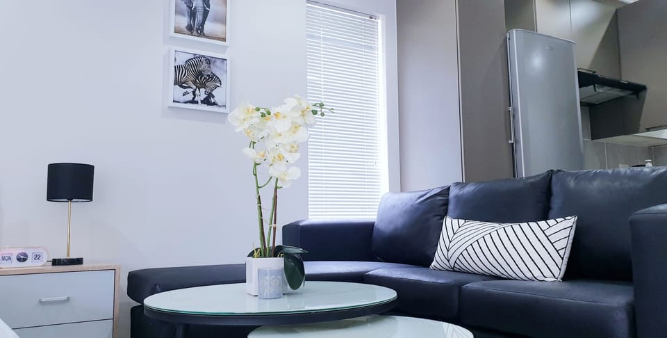 An l-couch to put your feet up.