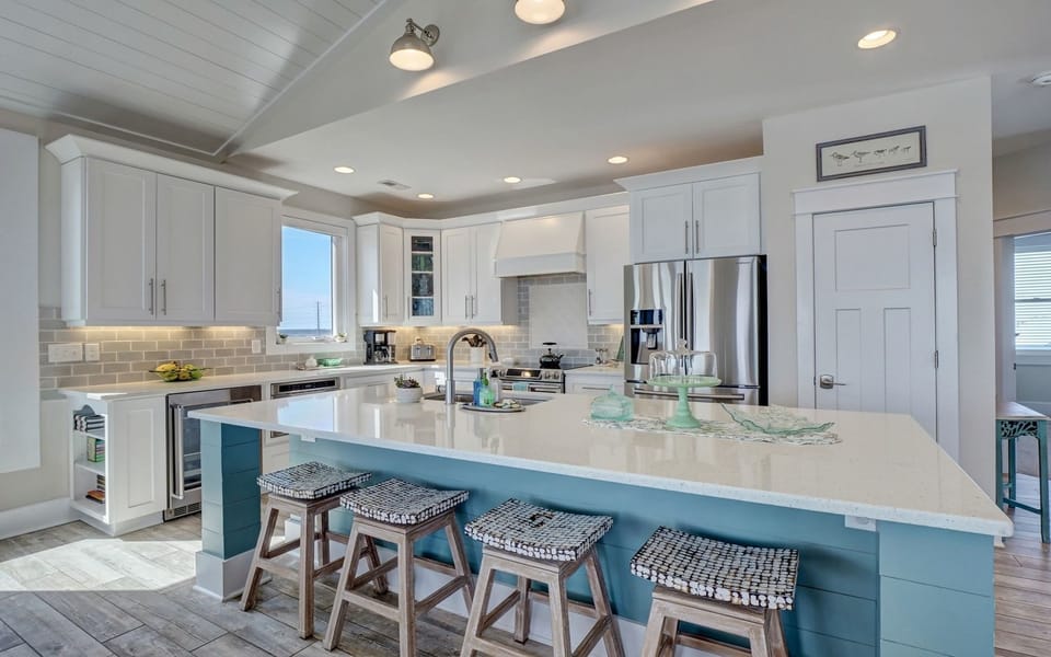 Gourmet Kitchen with Island