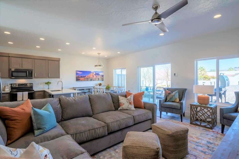 Nice open space on main floor to be together