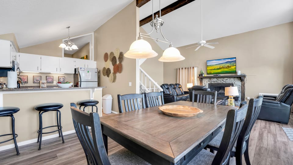 Dining room view