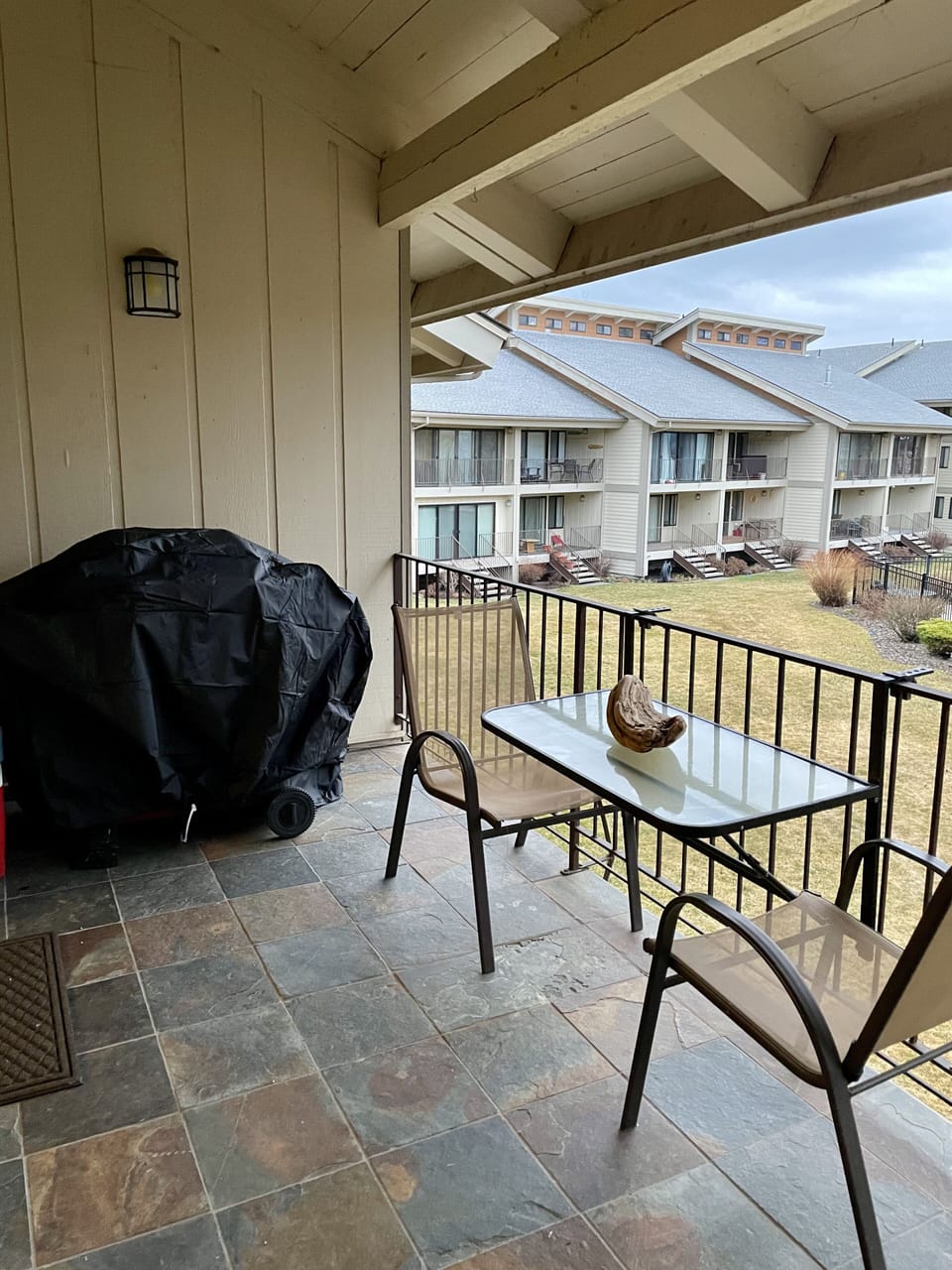 Balcony with BBQ