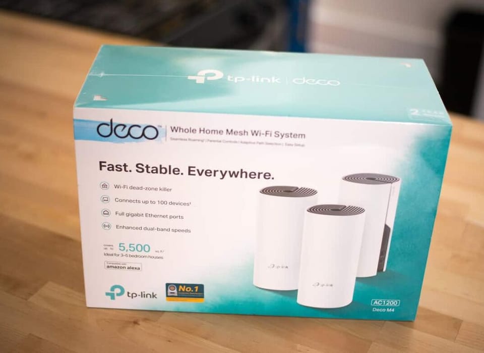 Wireless internet access boosted by decco home MESH network 
