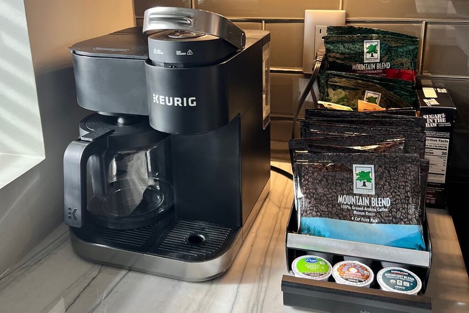 Complimentary Coffee Station