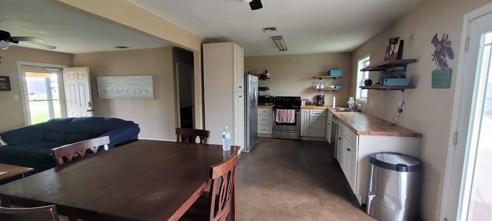 Kitchen Dining Room from Laundry room