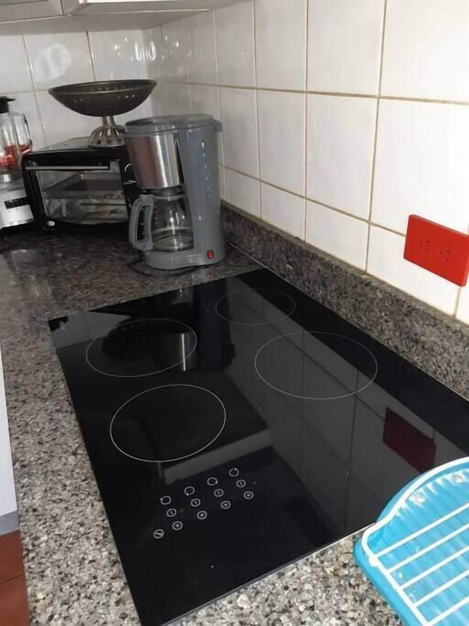 Over the counter electric stove