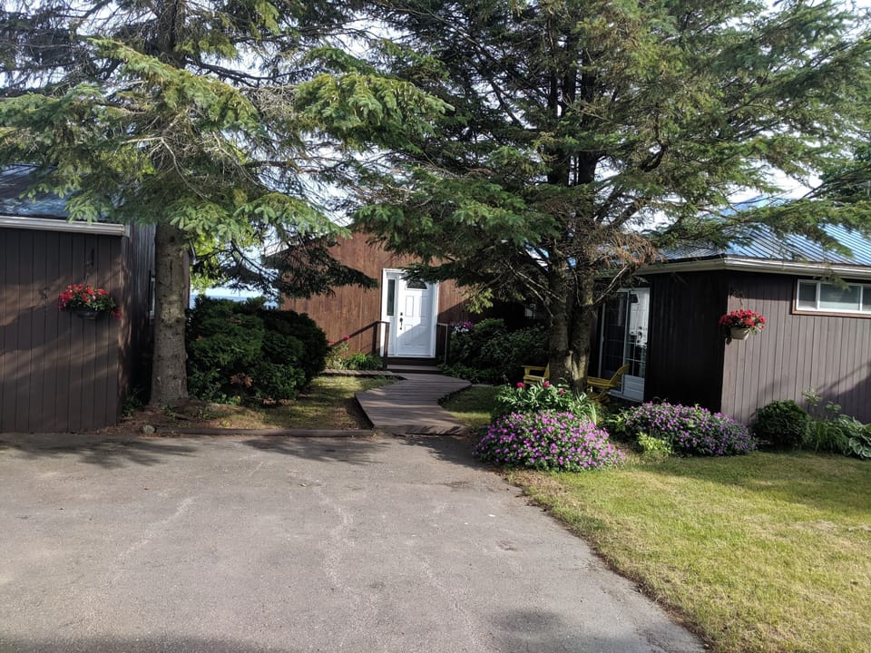 Front driveway (parking for 3 or 4 vehicles).