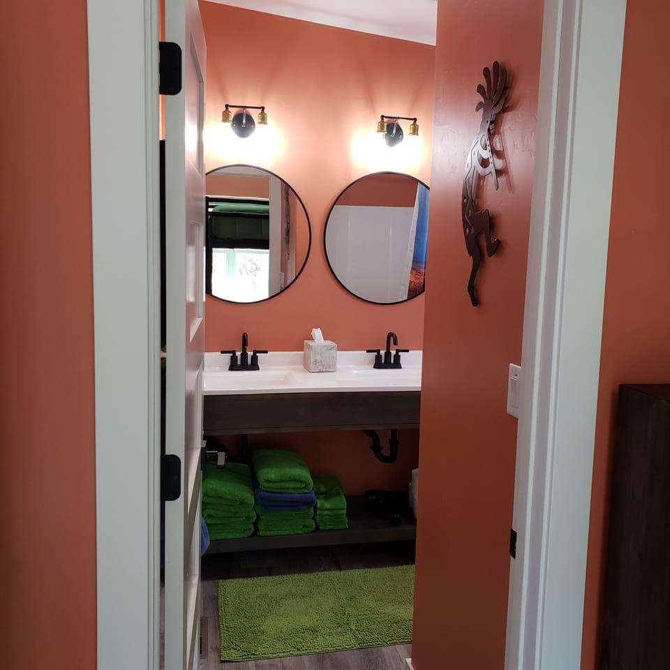 Master Bath off of master bedroom.