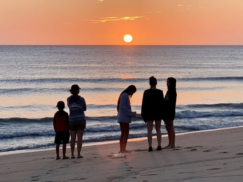 Families make beautiful vacation memories at Pipers' Shore Driftwood Cottage.